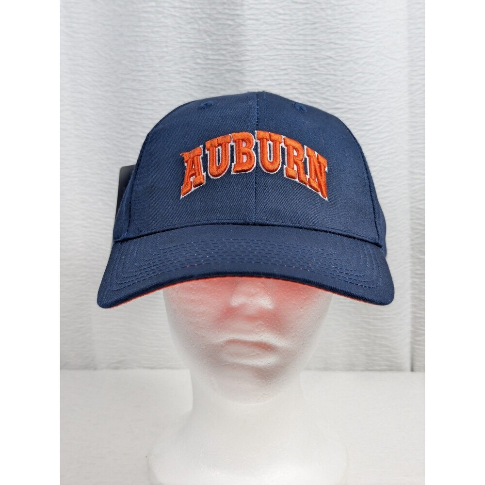 Auburn Tigers - Strapback Hat / Cap - Mens Blue Orange NCAA Football - War Eagle